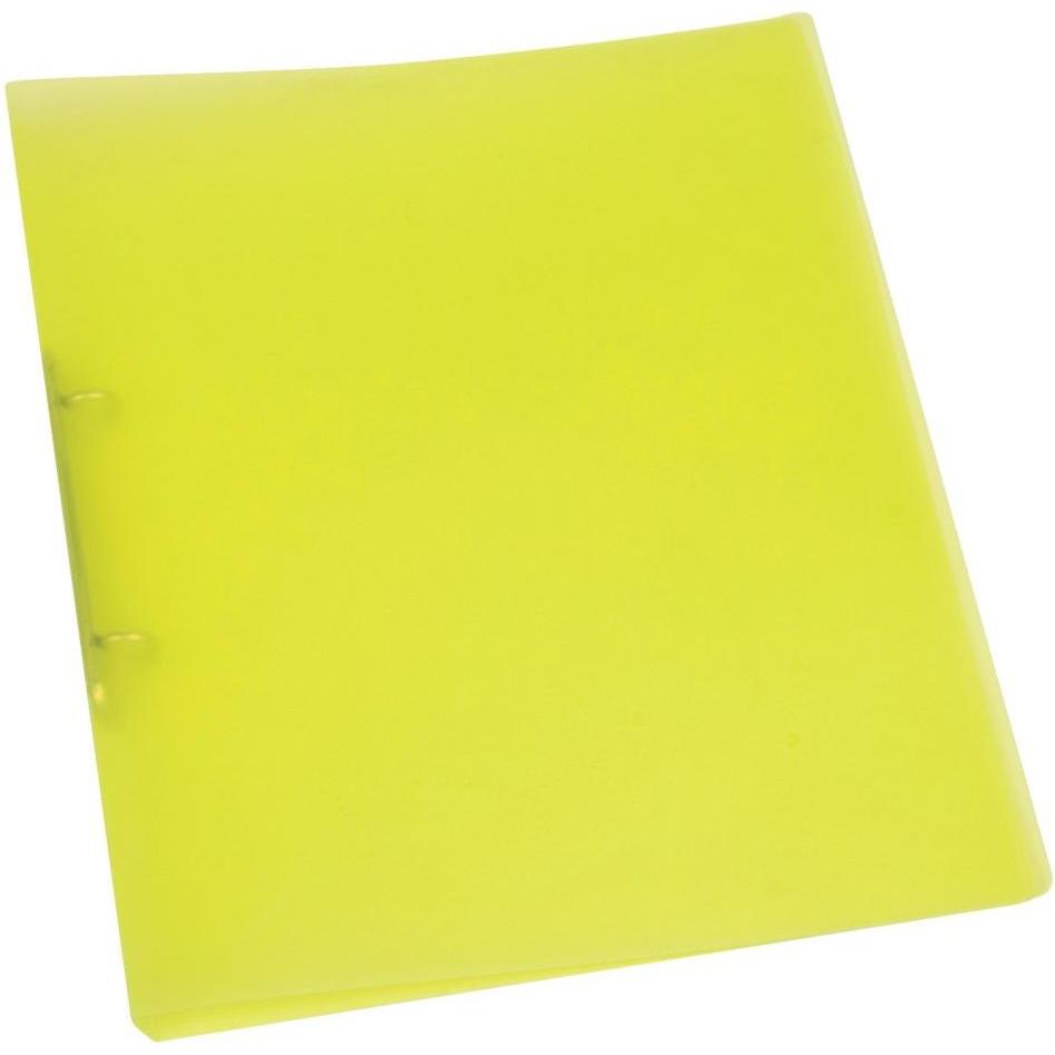 Q-Connect, Ordner, Ringbuch PP gelb (A4, 1 x)