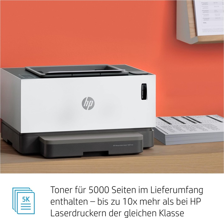 Actual product image HP Neverstop Laser 1001 nw (Laser, Black and white)