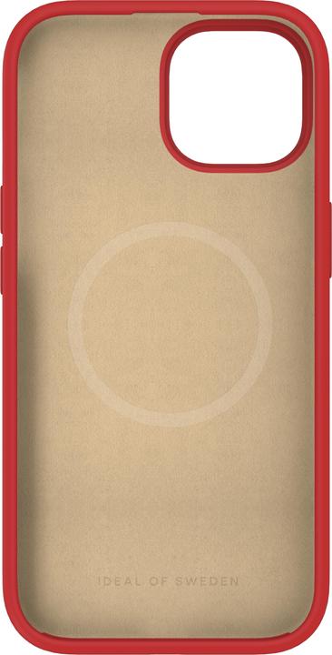 Actual product image iDeal Of Sweden Designer Magsafe Silicone Cover Red (Apple iPhone 13)