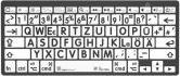 Actual product image Logickeyboard LargePrint Mini Mac (DE, Wireless)