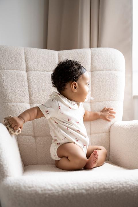 Actual product image Baby's only Romper Cherry (62)