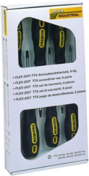 Actual product image Proxxon Flex-Dot screwdriver set (TX)