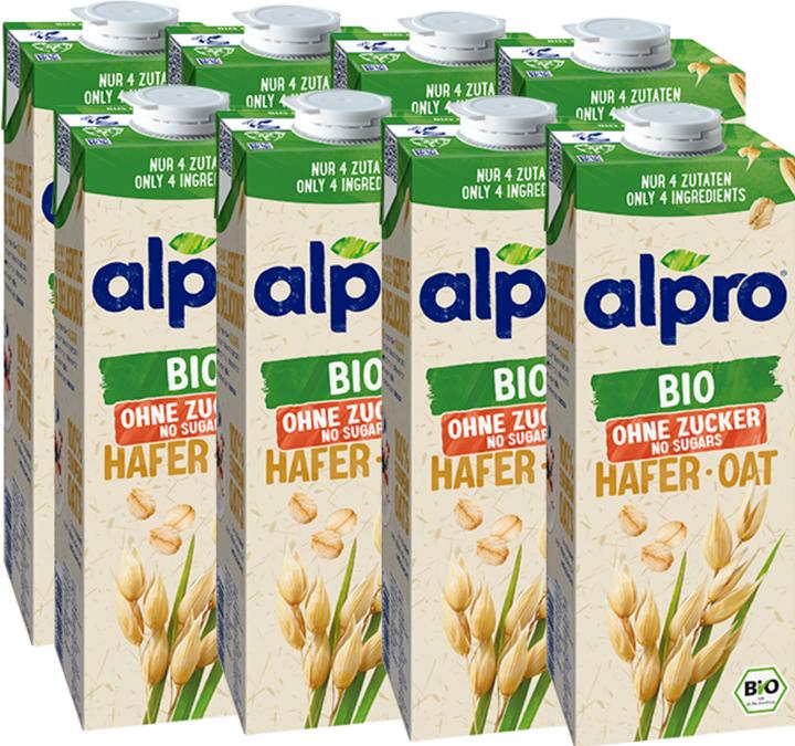 Alpro Boisson d'avoine bio (8 x 100 cl)