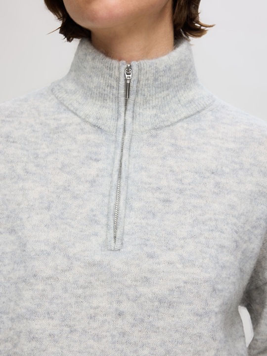 Actual product image Selected Femme Long sleeve half-zip jumper (XL)