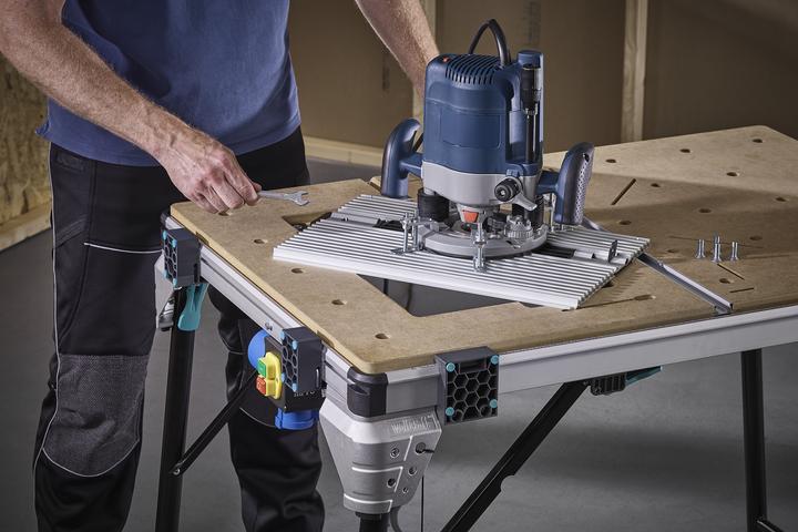 Produktbild wolfcraft Maschinenplatte für MASTER cut 2600 (Metall)