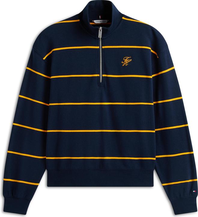 Image du produit Tommy Hilfiger Sweat-shirt à mi-zipper Th Script Reg (M)