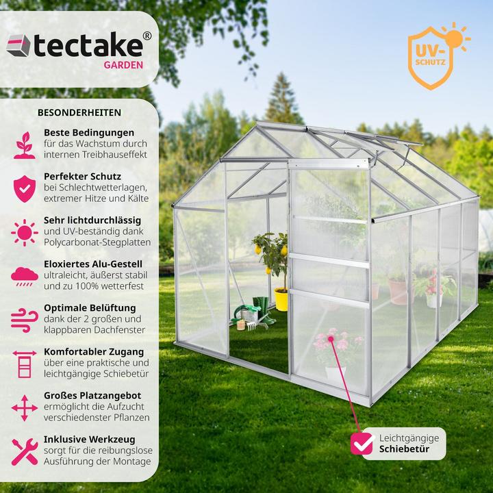 Produktbild tectake Gewächshaus