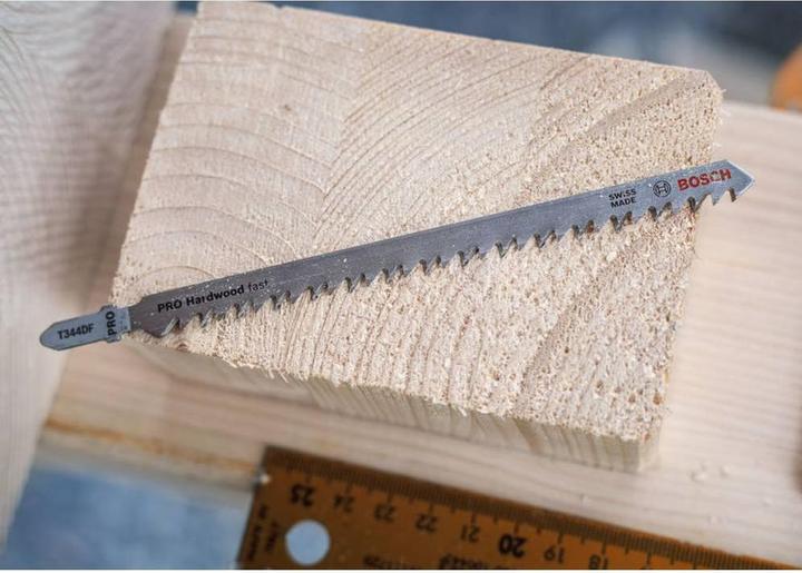 Image du produit Bosch Professional Zubehör Lame de scie sauteuse PRO Hardwood fast T344DF, 152 mm, 25 pcs.