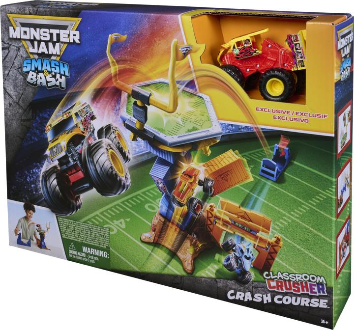 Produktbild Nobrand Monster Jam 1:64 Smash And Bash Crash Course Set