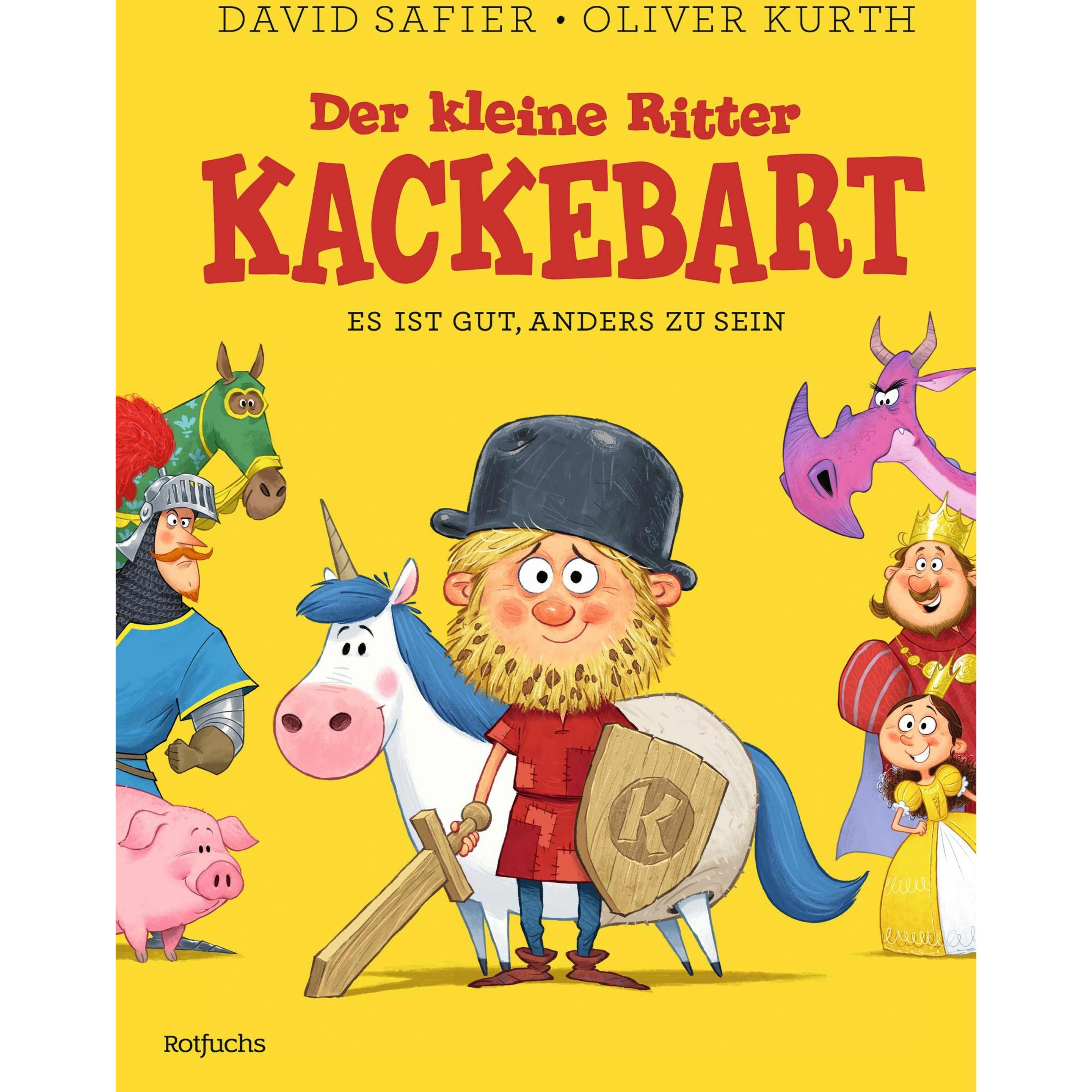 Der kleine Ritter Kackebart, Kinderbücher von David Safier