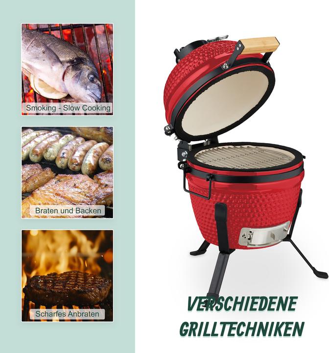 Actual product image Relaxdays Kamado-Grill (260 mm)