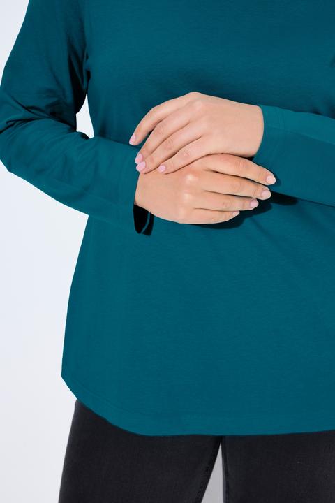 Produktbild Ulla Popken Shirt, Rollkragen, Slim, Langarm (58)