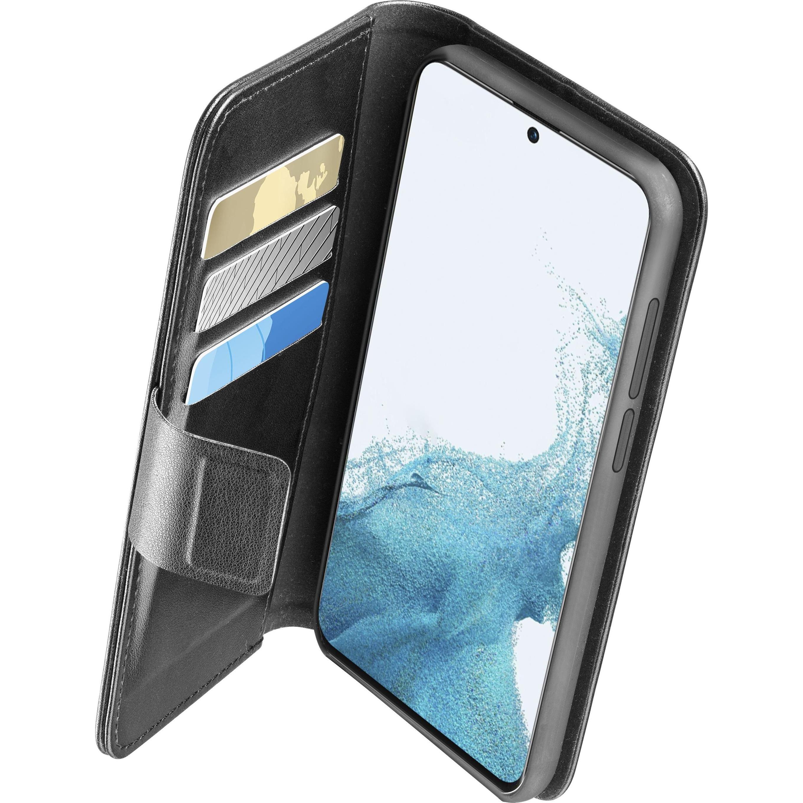 Cellularline Book Agenda 2 (Samsung Galaxy A54 5G), Smartphone Hülle, Schwarz