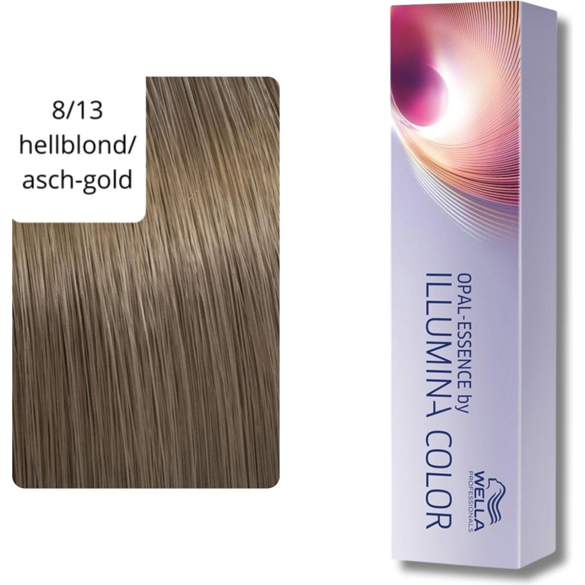 Thumbnail - Wella, Haarfarbe, Illumina Color (8, 13 hellblond asch gold)