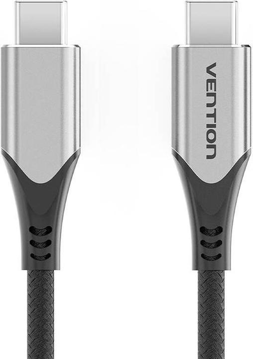 Actual product image Vention USB-C to USB-C 60W cable TAAHD 0.5m (grey) (0.50 m, 60 W)