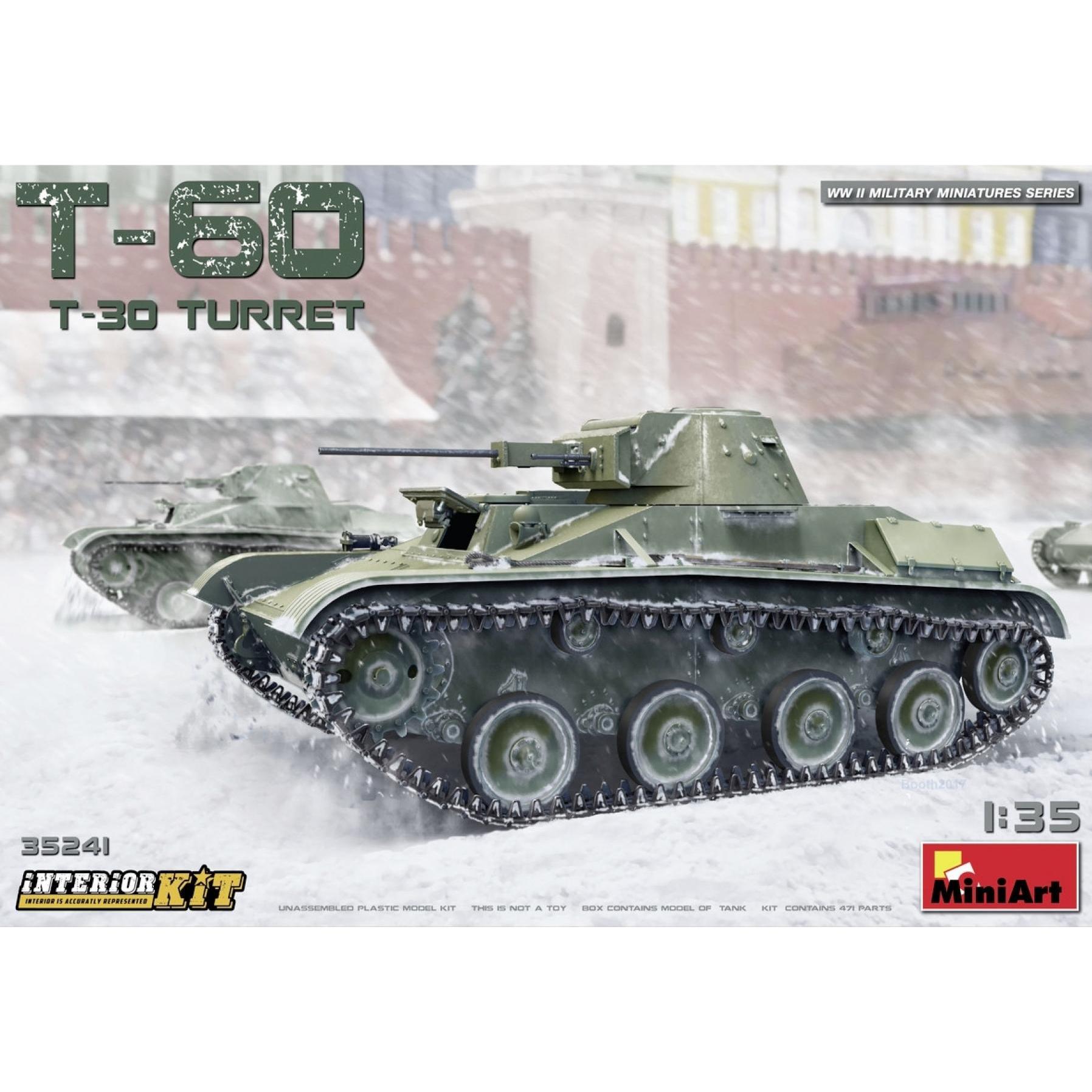 Mini art T-60 (T-30 Turret) Interior Kit