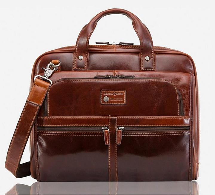 Jekyll Hide Oxford Large multi compartment briefcase Galaxus