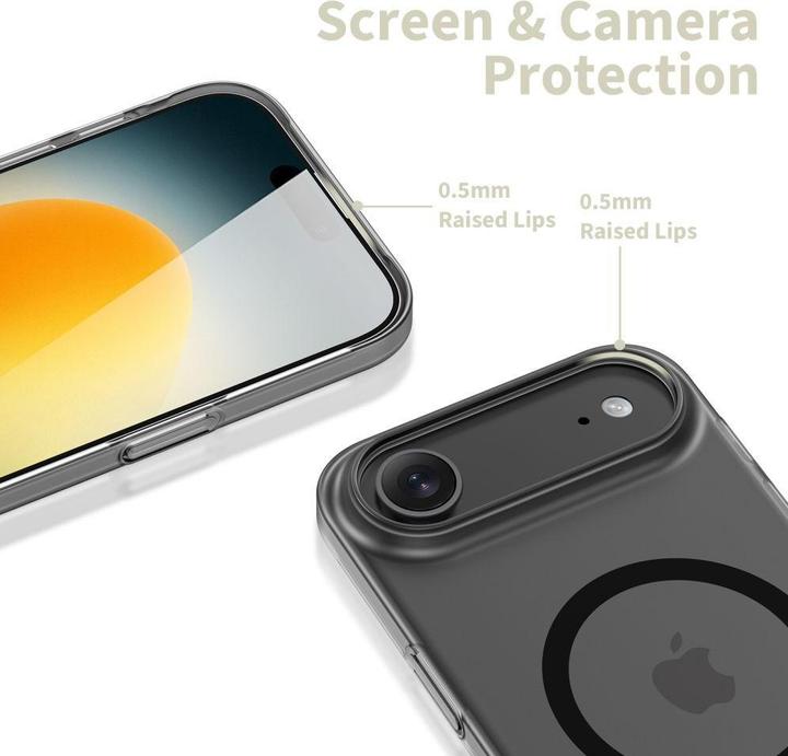 Actual product image Tech-Protect MagFlex MagSafe Case für iPhone 17 Air – Mattschwarz (Apple iPhone 17 Pro)