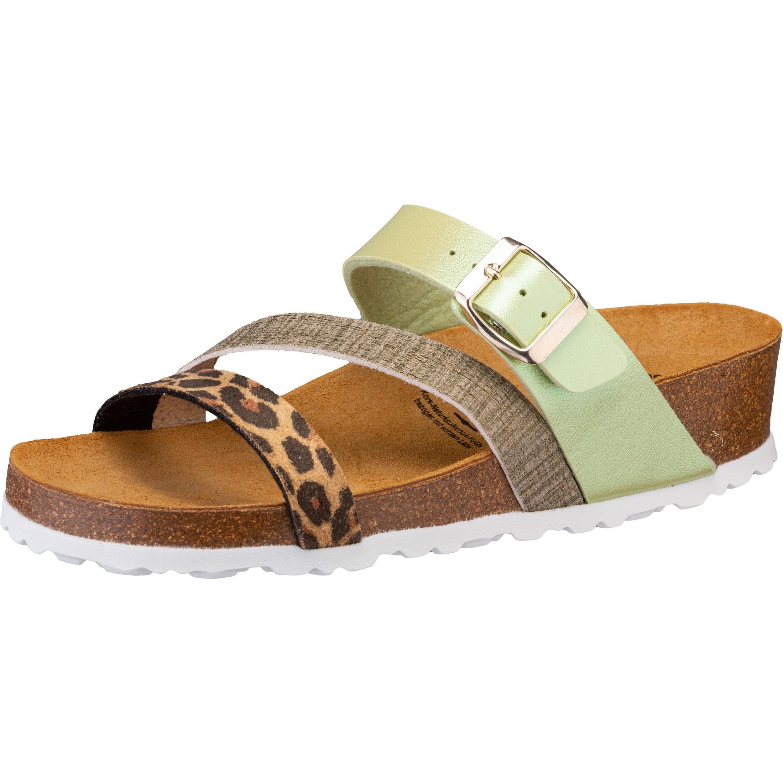 Lico, Damen, Hausschuhe, Natural Glitter, Grün, (40)