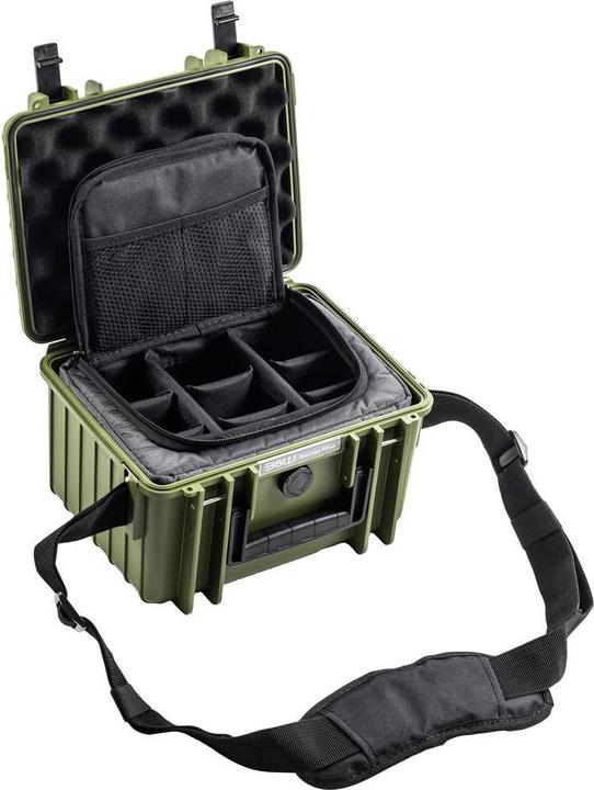 Produktbild B&W International B&W Transportkoffer Outdoor mit Fototasche (Fotokoffer, 6.60 l)