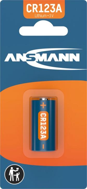 Produktbild Ansmann Cr123a (1 Stk., CR123A, 1500 mAh)