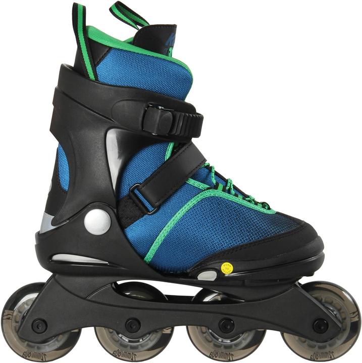 Actual product image K2 Raider Pro Pack inline skate set junior (size: 35.0-40.0 (L), blue/green) (35)