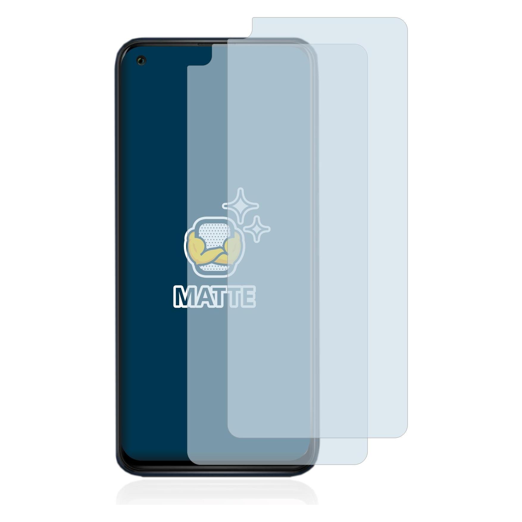 Brotect Pellicola Protettiva Opaca Anti-Riflesso Per Wiko View 5 Plus – 2 Pezzi, Anti-Graffio E Anti-Impronta, Facile Installazione, Made In Germany - 3