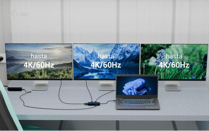 Produktbild i-tec USB-C 3X 4K HDMI ADAPTER (HDMI, 20 cm)