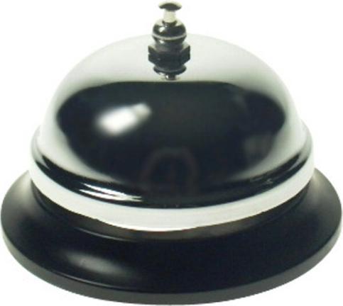 Actual product image Wedo Table bell black