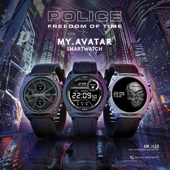 Produktbild Police My Avatar Smartwatch (45 mm)