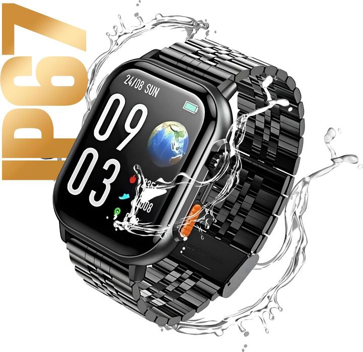 Image du produit Hoco Other Computer Accessory Smartwatch 2,02" TFT with call function DYD02 black (49 mm)