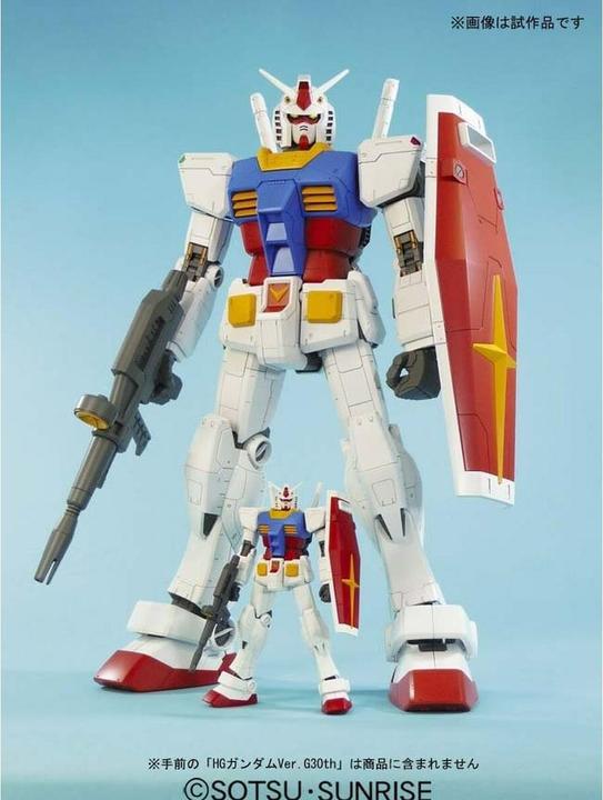 Actual product image Bandai Gundam RX-78-2