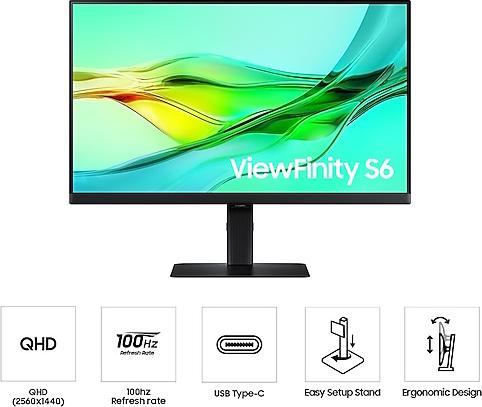 Actual product image Samsung ViewFinity S6 - S60UD (24")