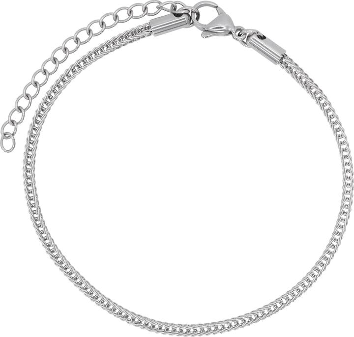 Polished silver colour