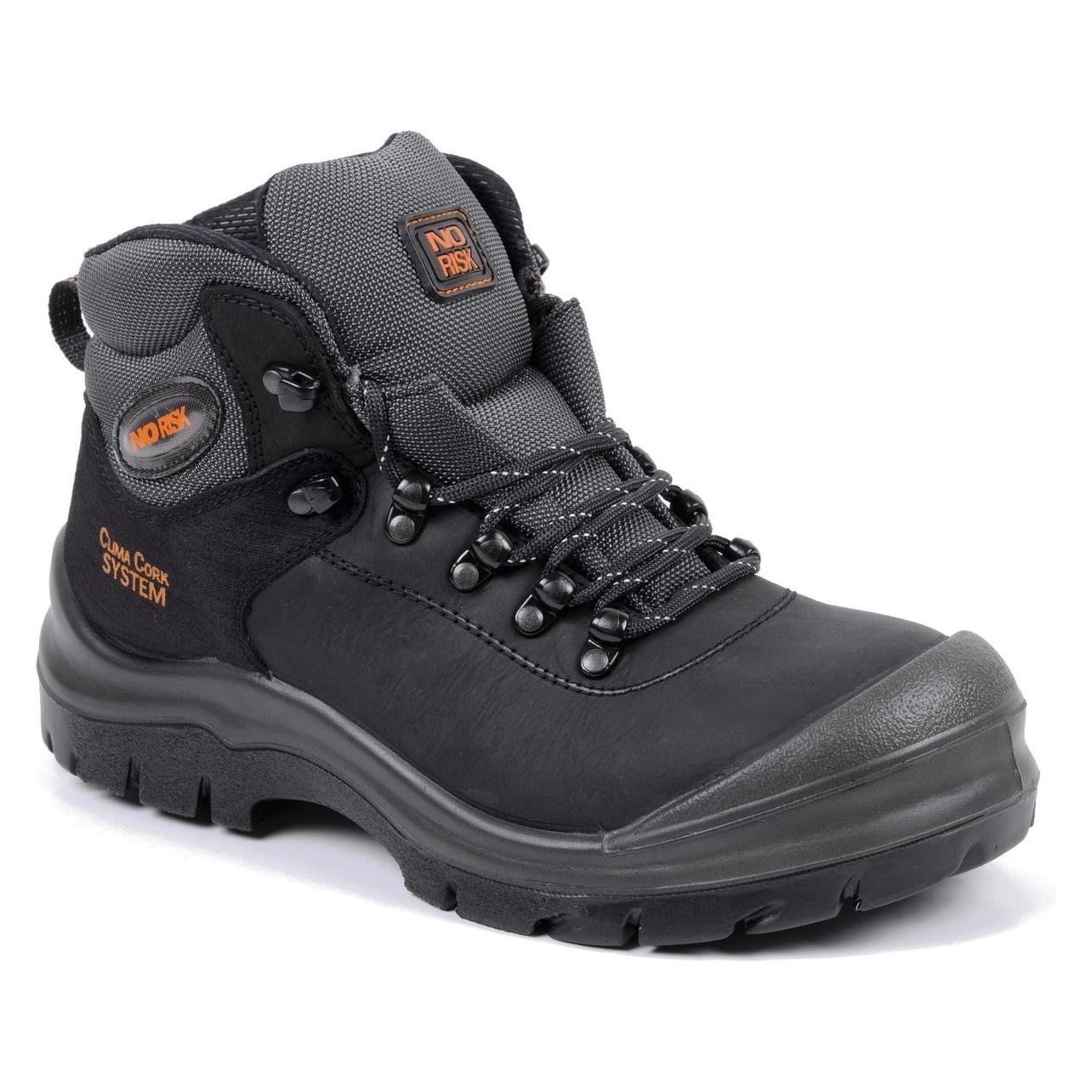 No Risk, Werkschoenen, Blackrock High S3 Black (S3, 45)
