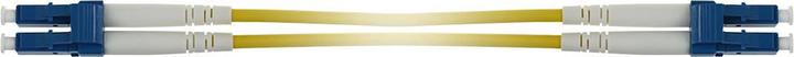 Immagine prodotto ACT 7 metri di cavo patch in fibra armata monomodale 9/125 OS2 duplex con connettori LC (CAT7, 7 m)