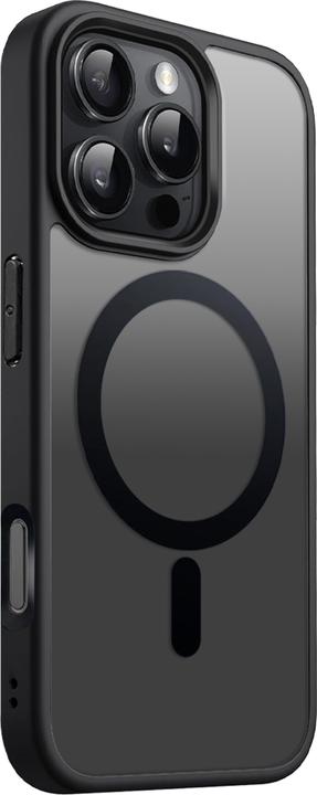 Actual product image Tecto Shield Satin Matt Mag iPhone 16 Pro Max cace black (Apple iPhone 16 Pro Max)