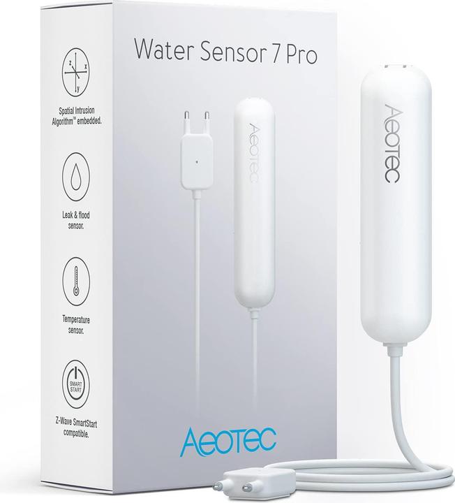Actual product image Aeotec ZWA019 - Water Sensor 7 Pro, Z-Wave