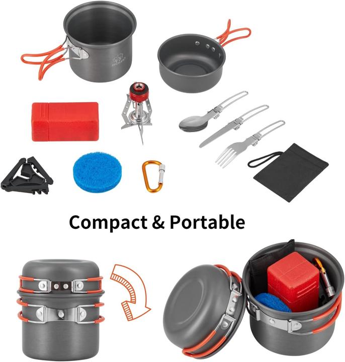 Produktbild Bulin Camping Kochgeschirr Set