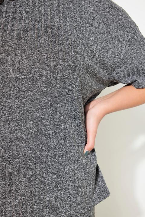Produktbild Studio Untold Schlafanzug, Zweiteiler, Rippjersey, Halbarm, lange Hose (50, 52)
