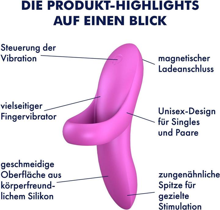 Produktbild Satisfyer Bold Lover - Dark Pink