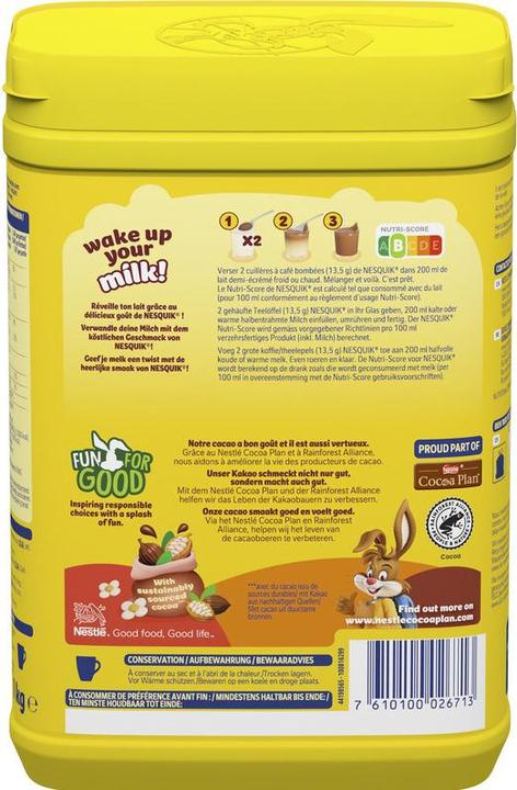 Image du produit Nesquik Poudre de boisson au cacao (1000 g)