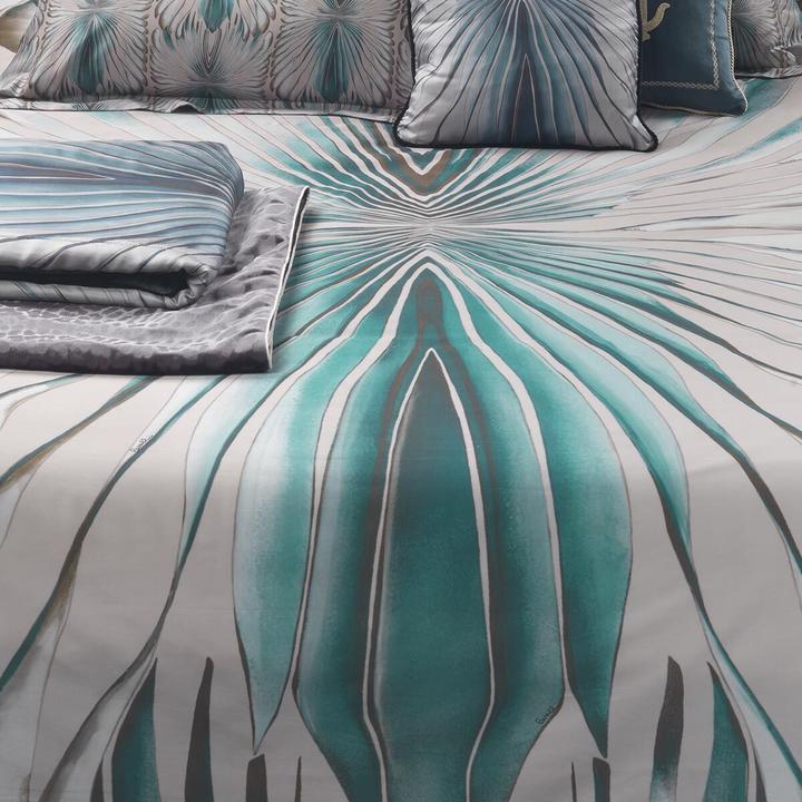Image du produit Roberto Cavalli Mako-Satin linge de lit Tigresse blue (Set de linge de lit, 135x200 cm + 80x80 cm)