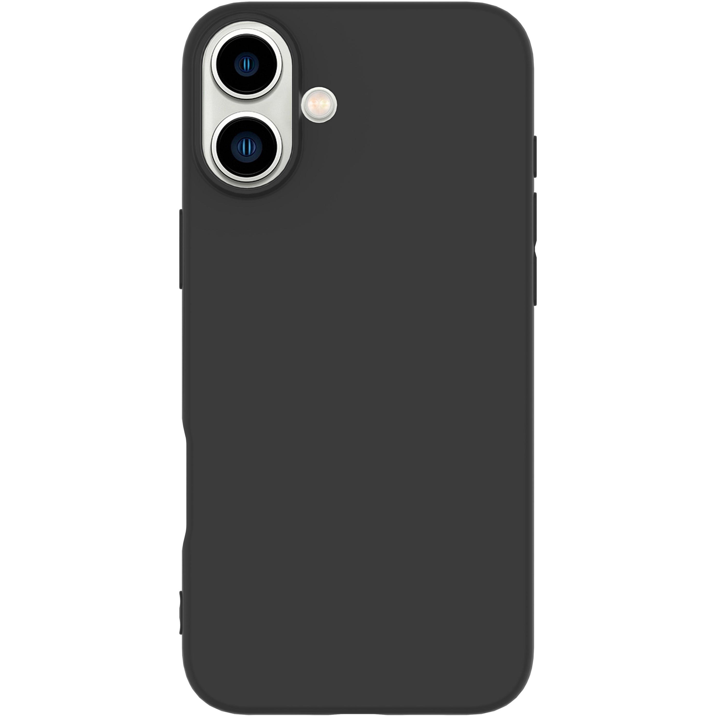 eSTUFF Infinite Vienna (Apple iPhone 16), Smartphone Hülle, Schwarz