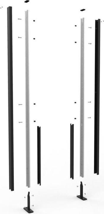 Immagine prodotto Vogels PFFC 4655 - Componente di montaggio (montaggio) - Nero - Dimensioni dello schermo: 116.8-139.7