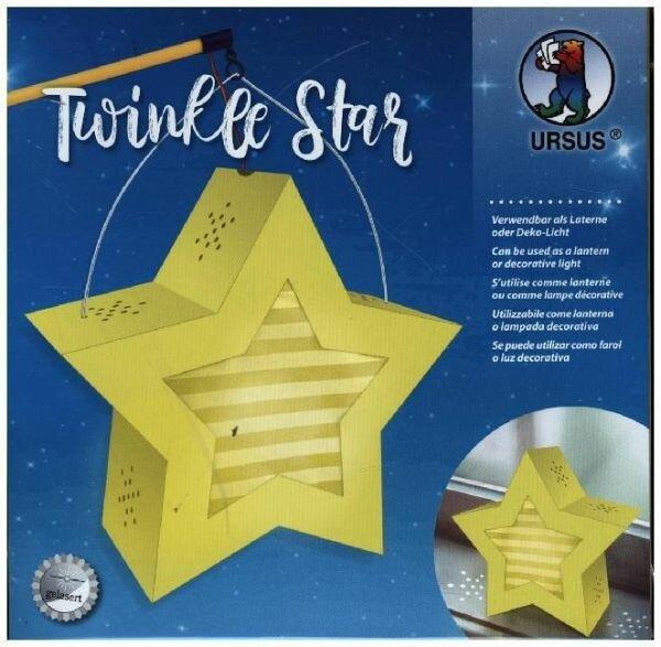 Actual product image Ursus Twinkle Star 19cm yellow lantern