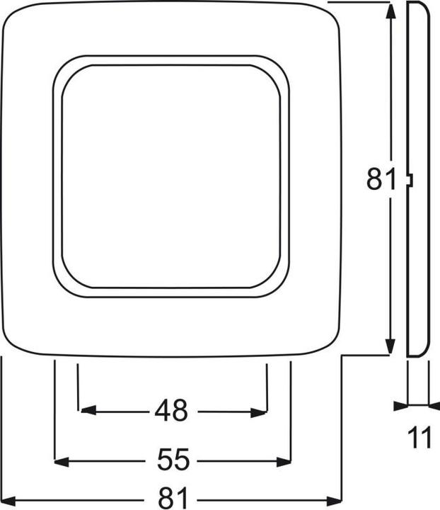 Actual product image Busch-Jaeger Frame