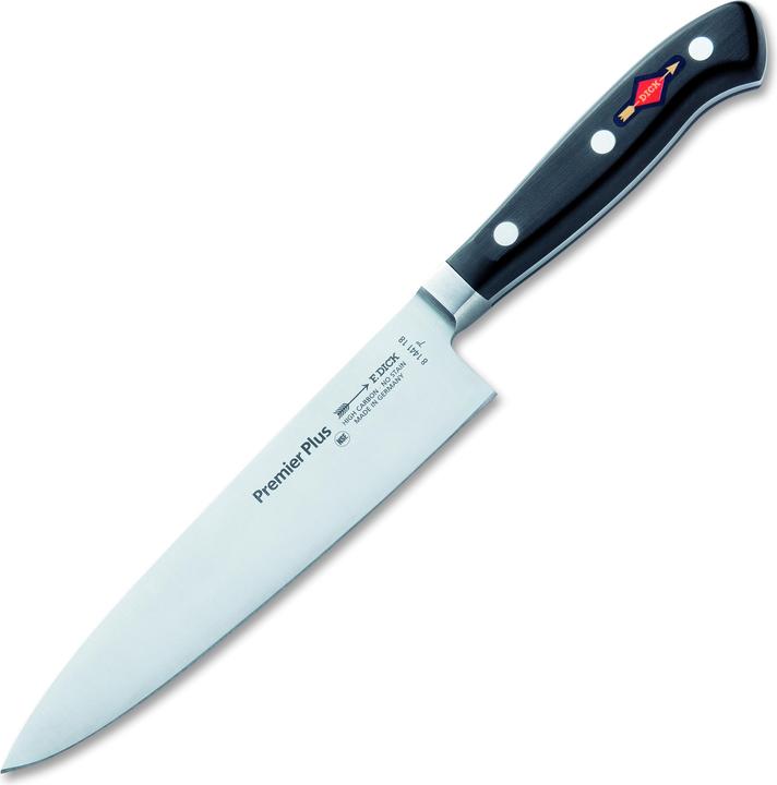 Actual product image F. Dick Dick Gyuutoo, Premier Plus Eurasia (knife with 18 cm blade, X50CrMoV15 stainless steel, 56° HRC) (18 cm)