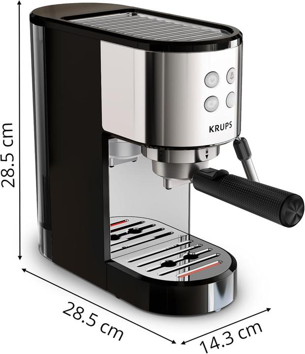 Produktbild Krups XP4418 Virtuoso Essential Espresso Siebträger, Kaffeemaschine