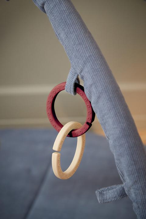Image du produit Filibabba Silicone Hoops - Rose (FI-02188)